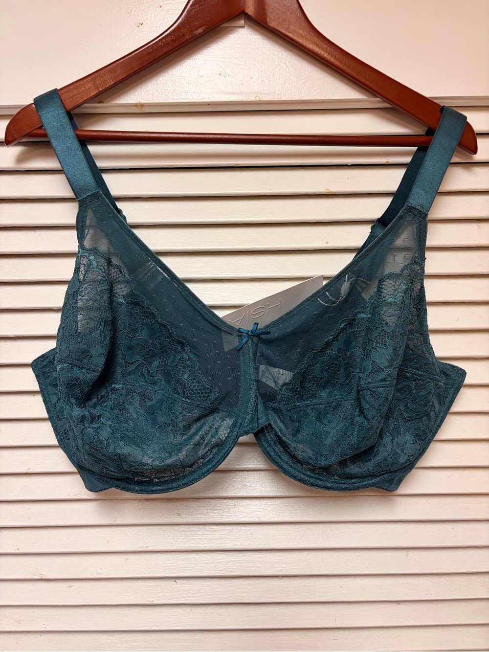 HSIA Enchante Floral Lace Minimizer Full Coverage Bra, 40H